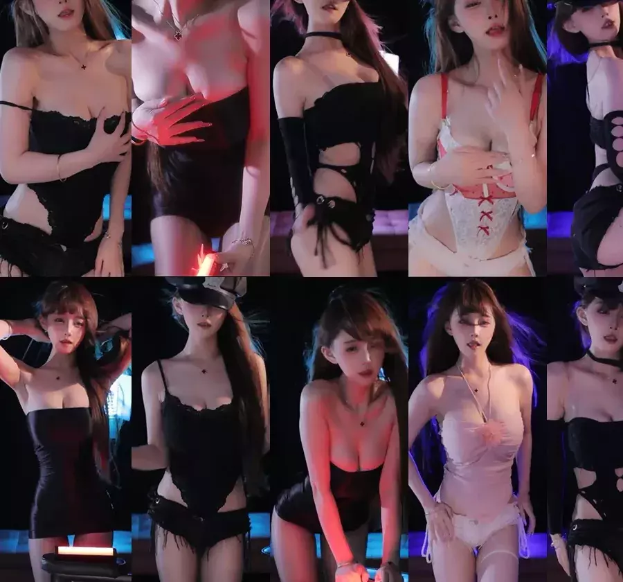 斗鱼直播小美佳小号精选舞蹈合集三[9V/823.5M]劲爆画面
